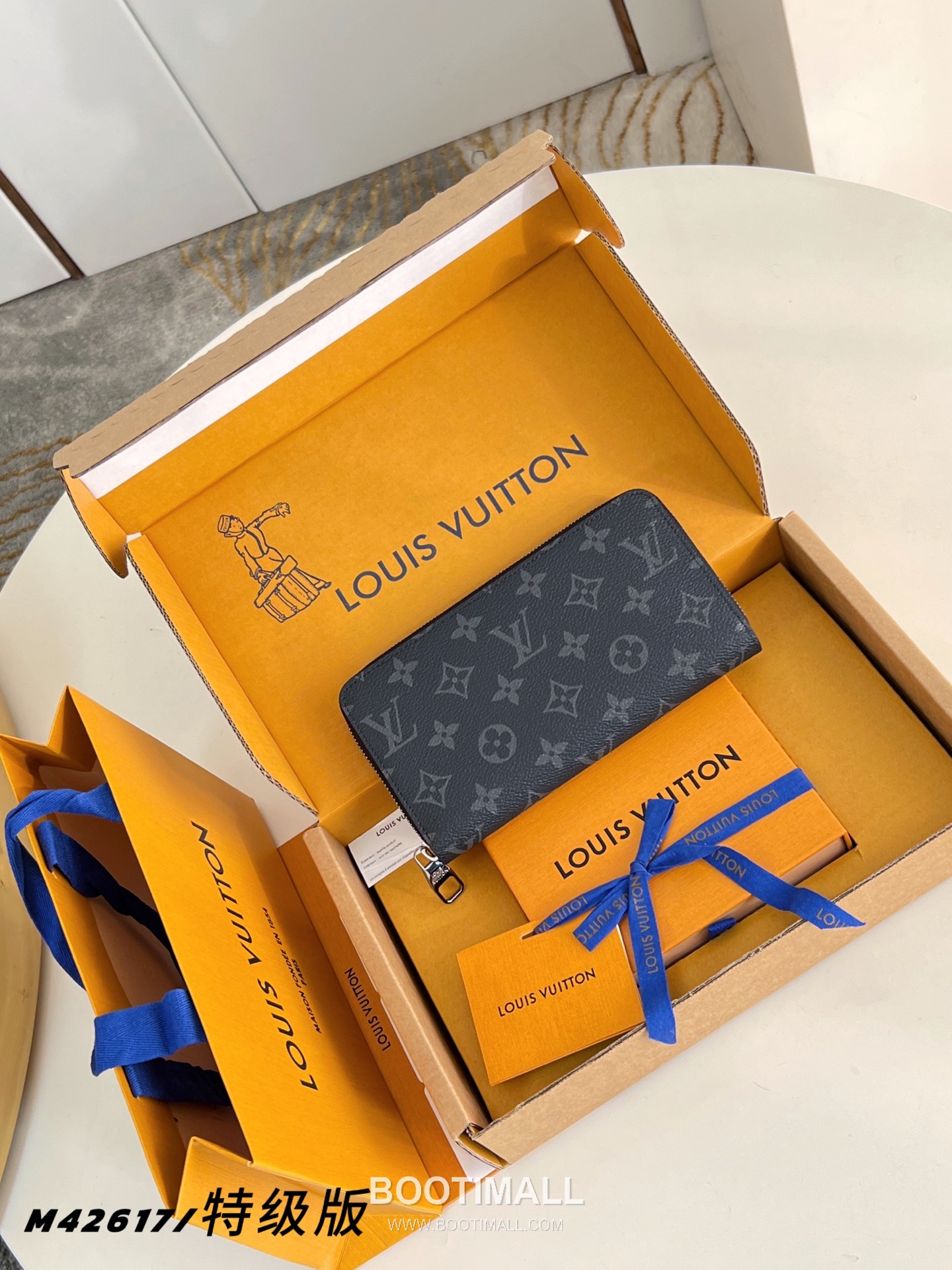 Louis Vuitton Zippy Wallet Monogram Canvas Long Wallet with Zip Around Detail 루이비통 지피 월렛 모노그램 캔버스 장지갑 집어라운드 M42617 19.5cm 1