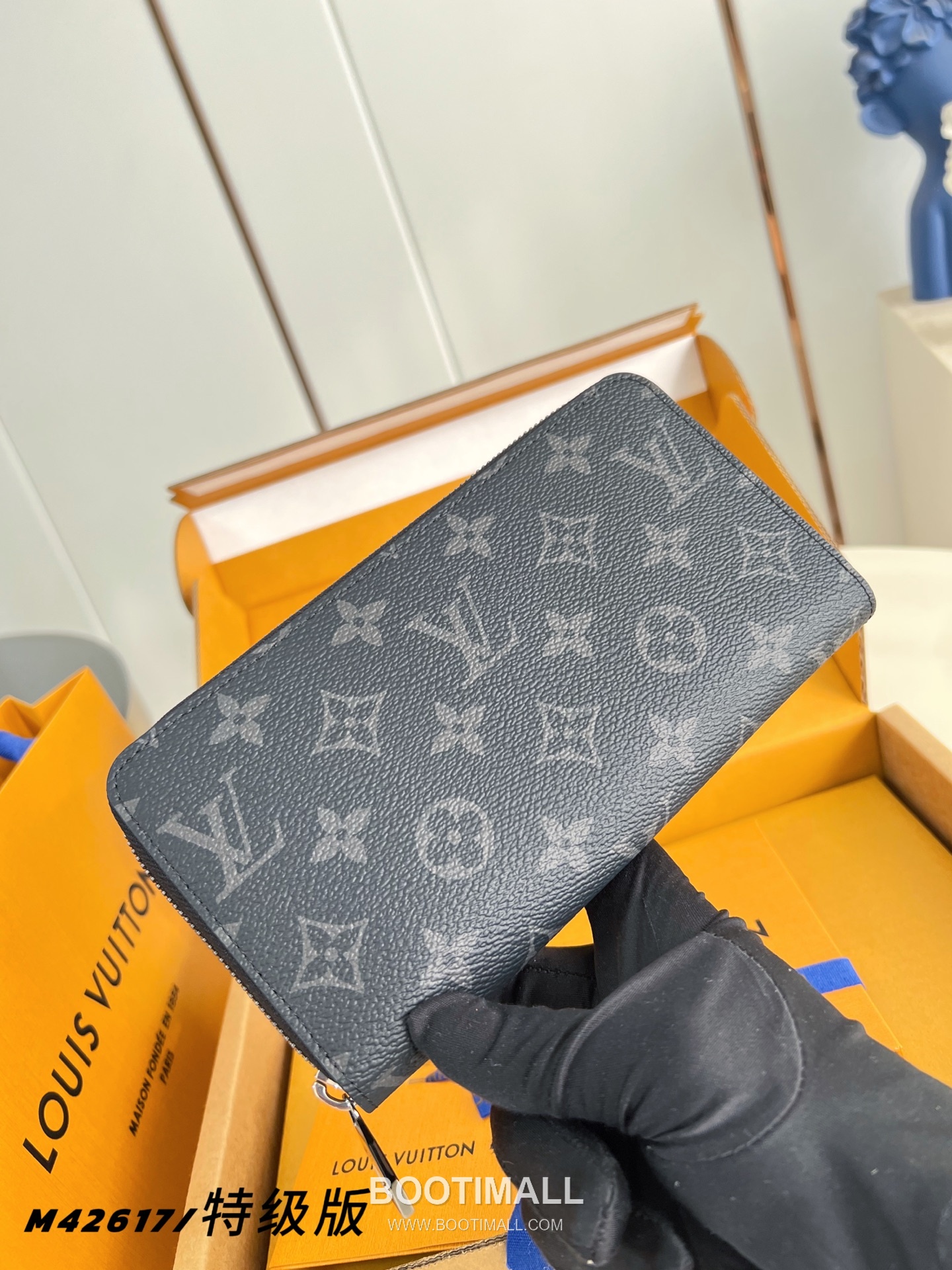 Louis Vuitton Zippy Wallet Monogram Canvas Long Wallet with Zip Around Detail 루이비통 지피 월렛 모노그램 캔버스 장지갑 집어라운드 M42617 19.5cm 2