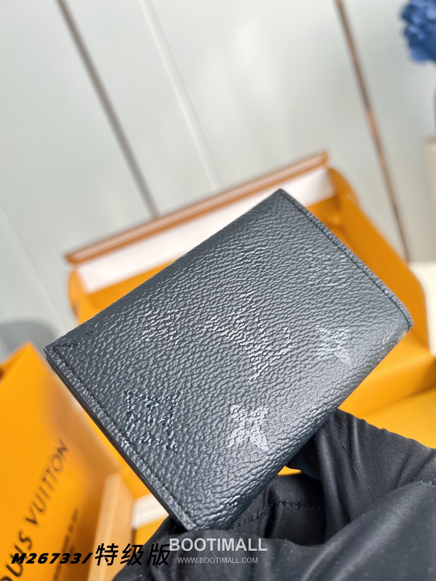 Louis Vuitton Slim Card Holder Monogram Midnight Canvas Card Case with Snap Detail 루이비통 슬림 카드 홀더 모노그램 미드나잇 카드케이스 스냅 M26733 10.6cm 3