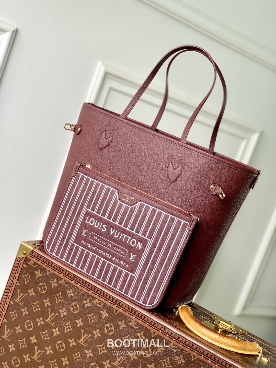 Louis Vuitton Neverfull MM Inside Out Monogram Canvas Reversible Tote Bag with Pouch Detail 루이비통 네버풀 MM 인사이드아웃 모노그램 리버서블 토트백 파우치 M25663 31cm 3