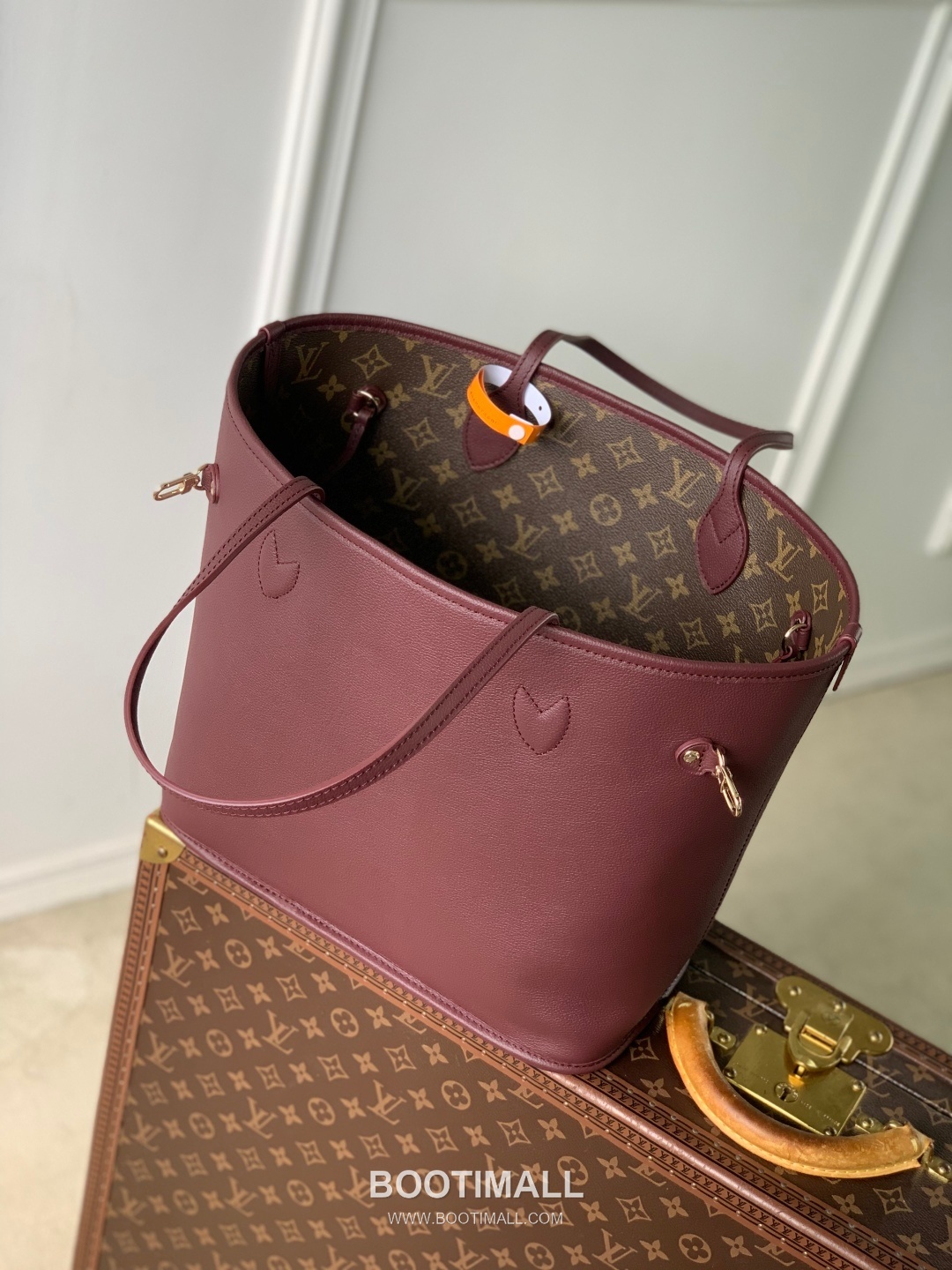 Louis Vuitton Neverfull MM Inside Out Monogram Canvas Reversible Tote Bag with Pouch Detail 루이비통 네버풀 MM 인사이드아웃 모노그램 리버서블 토트백 파우치 M25663 31cm 9