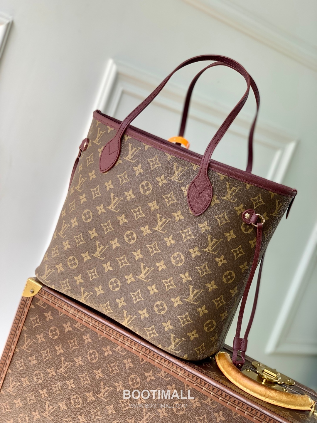 Louis Vuitton Neverfull MM Inside Out Monogram Canvas Reversible Tote Bag with Pouch Detail 루이비통 네버풀 MM 인사이드아웃 모노그램 리버서블 토트백 파우치 M25663 31cm 10