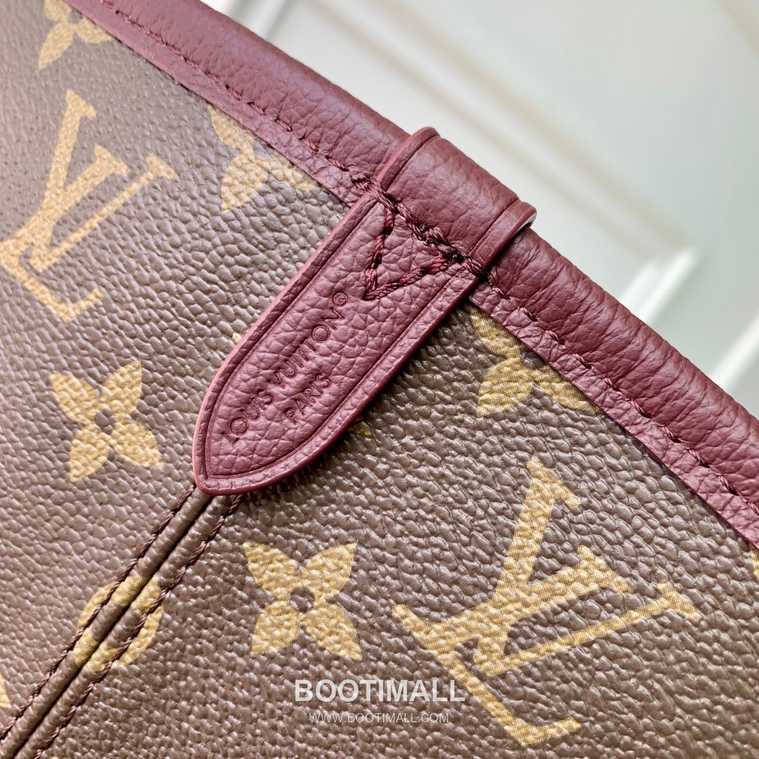 Louis Vuitton Neverfull MM Inside Out Monogram Canvas Reversible Tote Bag with Pouch Detail 루이비통 네버풀 MM 인사이드아웃 모노그램 리버서블 토트백 파우치 M25663 31cm 13
