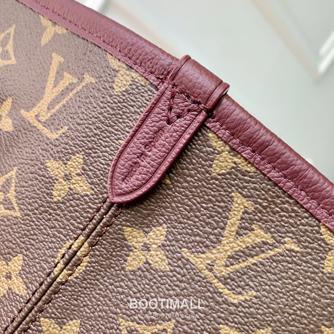 Louis Vuitton Neverfull MM Inside Out Monogram Canvas Reversible Tote Bag with Pouch Detail 루이비통 네버풀 MM 인사이드아웃 모노그램 리버서블 토트백 파우치 M25663 31cm 14