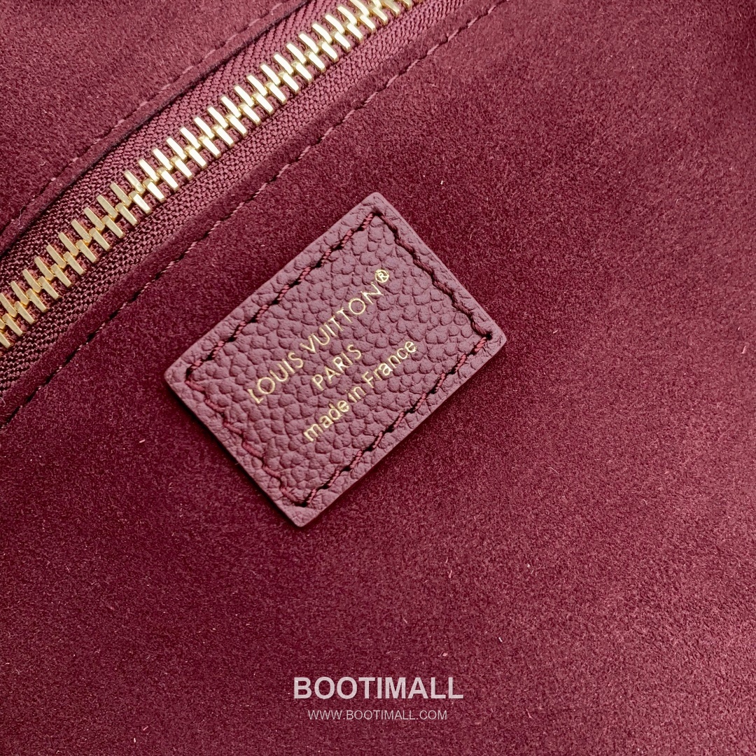 Louis Vuitton Neverfull MM Monogram Empreinte Leather Tote Bag with Detachable Pouch Detail 루이비통 네버풀 MM 앙프렝뜨 가죽 토트백 탈부착파우치 M25855 31cm 8