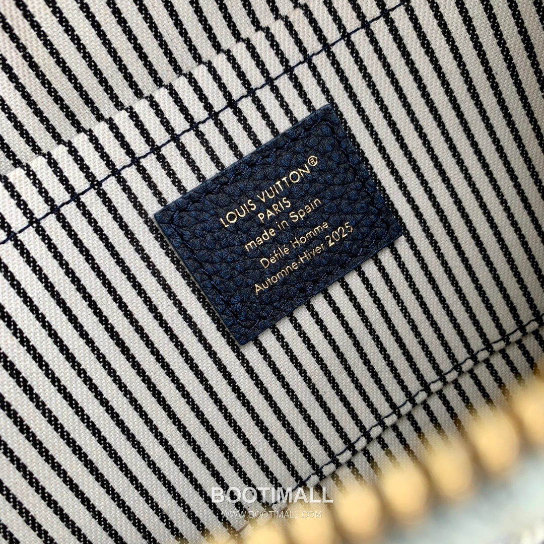 Louis Vuitton Speedy 25 Bandoulière Damier Denim Boston Bag with Patchwork Detail 루이비통 스피디 25 반둘리에 다미에 데님 보스턴백 패치워크 M15276 25cm 8