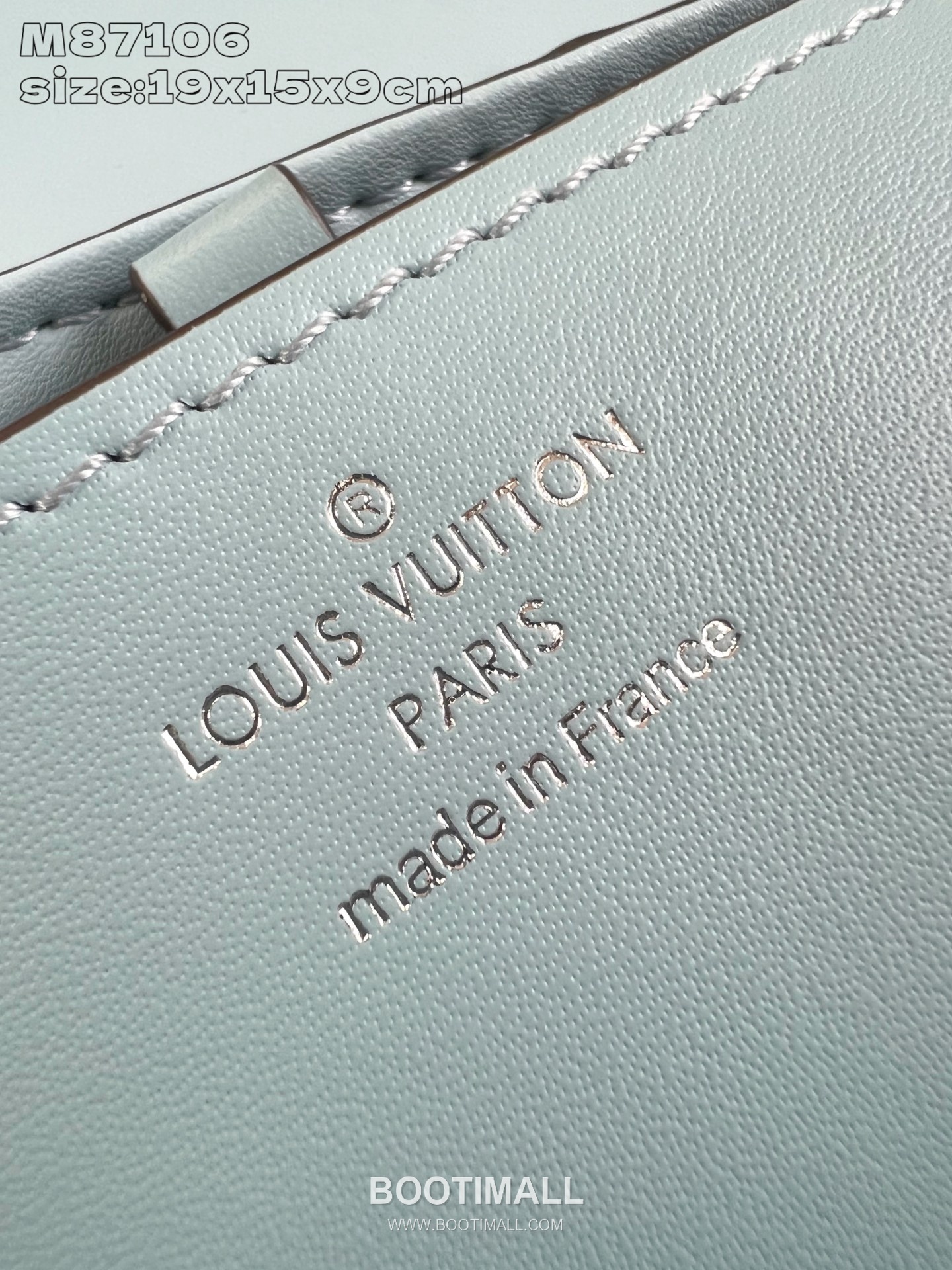 Louis Vuitton Rose des Vents Mini Ostrich Embossed Calfskin Top Handle Bag with LV Padlock Detail 루이비통 로즈 데 방 미니 오스트리치엠보 카프스킨 탑핸들백 패드락 M87106 19cm 9