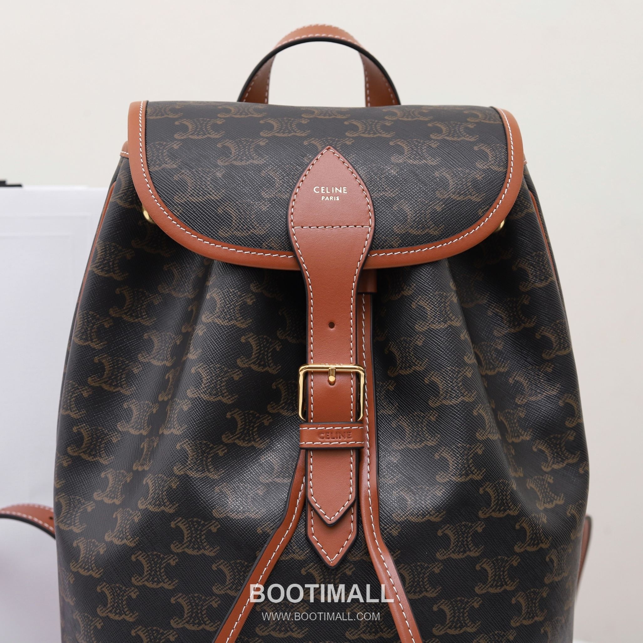 Celine Large Backpack Cowhide Leather Casual Bag with Minimal Design 셀린느 라지 백팩 카우하이드 레더 캐주얼백 미니멀디자인 117902 29.5cm 14