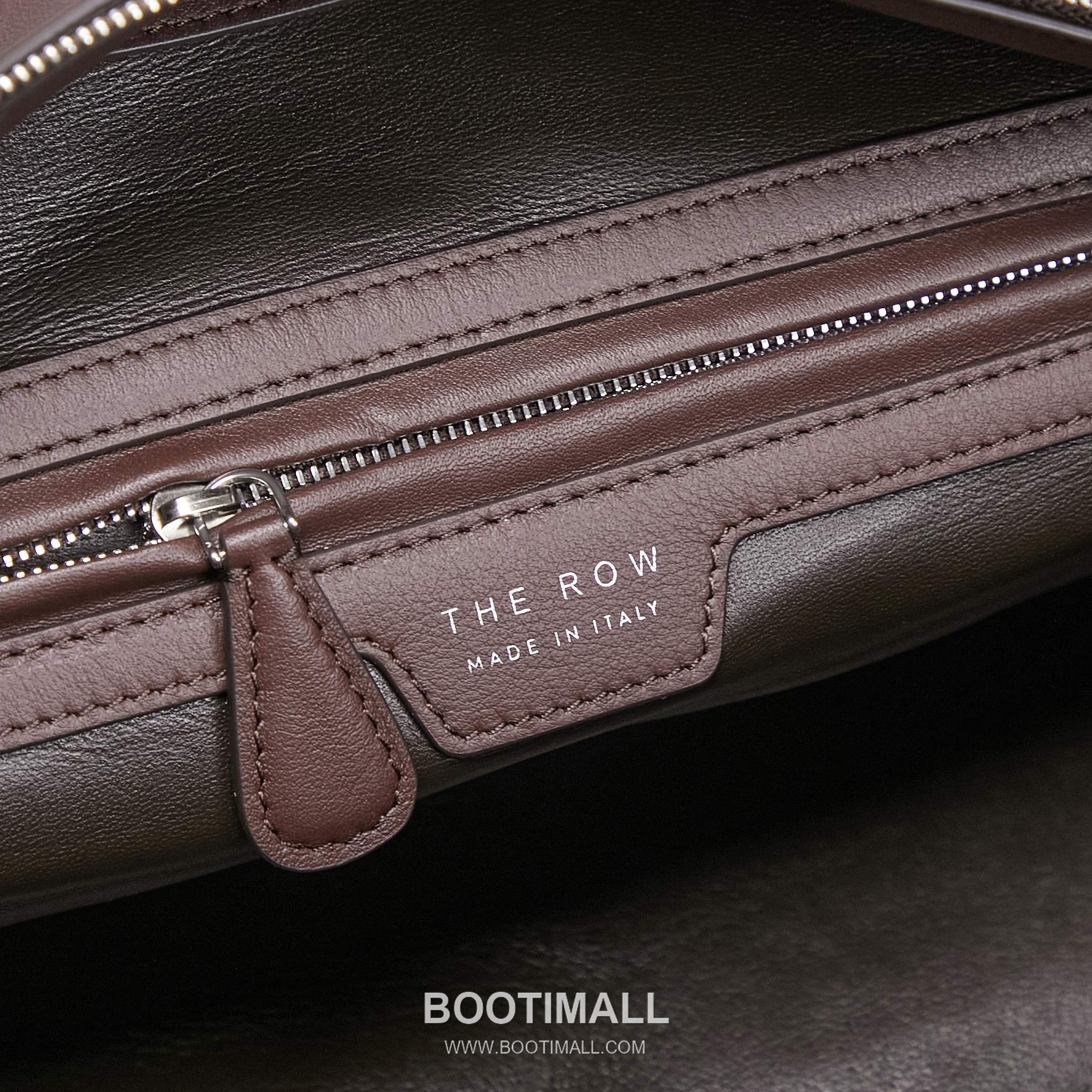 The Row Terrasse Saddle Leather Tote Bag with Long Handle Pocket Detail 더로우 테라스 새들레더 토트백 롱핸들 포켓 32cm 8