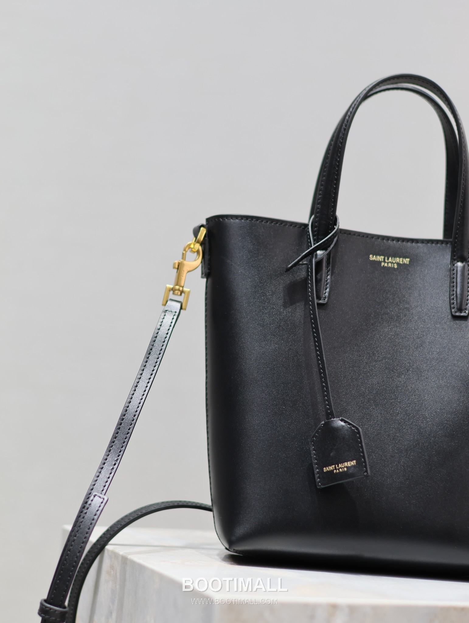 Saint Laurent Mini Toy Smooth Calfskin Tote Bag with YSL Charm Detail 생로랑 미니 토이 스무스 카프스킨 토트백 YSL참 712367 18cm 5