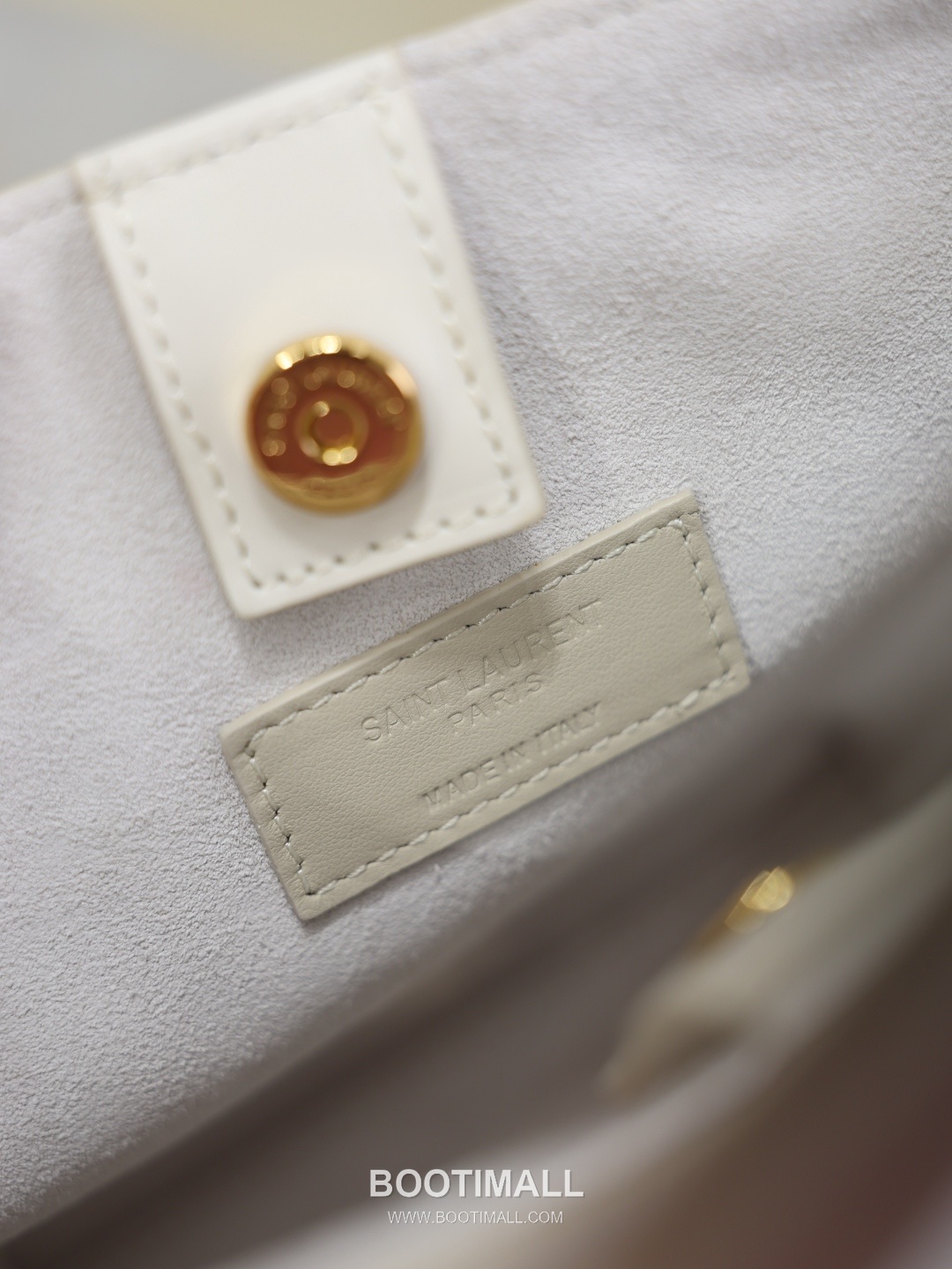 Saint Laurent Mini Toy Smooth Calfskin Tote Bag with YSL Charm Detail 생로랑 미니 토이 스무스 카프스킨 토트백 YSL참 712367 18cm 8