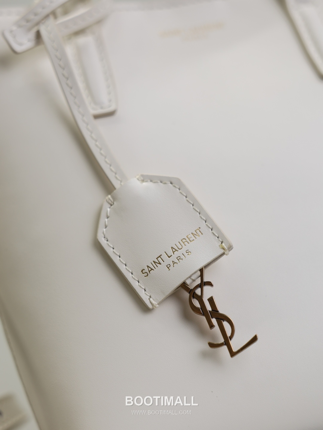 Saint Laurent Mini Toy Smooth Calfskin Tote Bag with YSL Charm Detail 생로랑 미니 토이 스무스 카프스킨 토트백 YSL참 712367 18cm 13