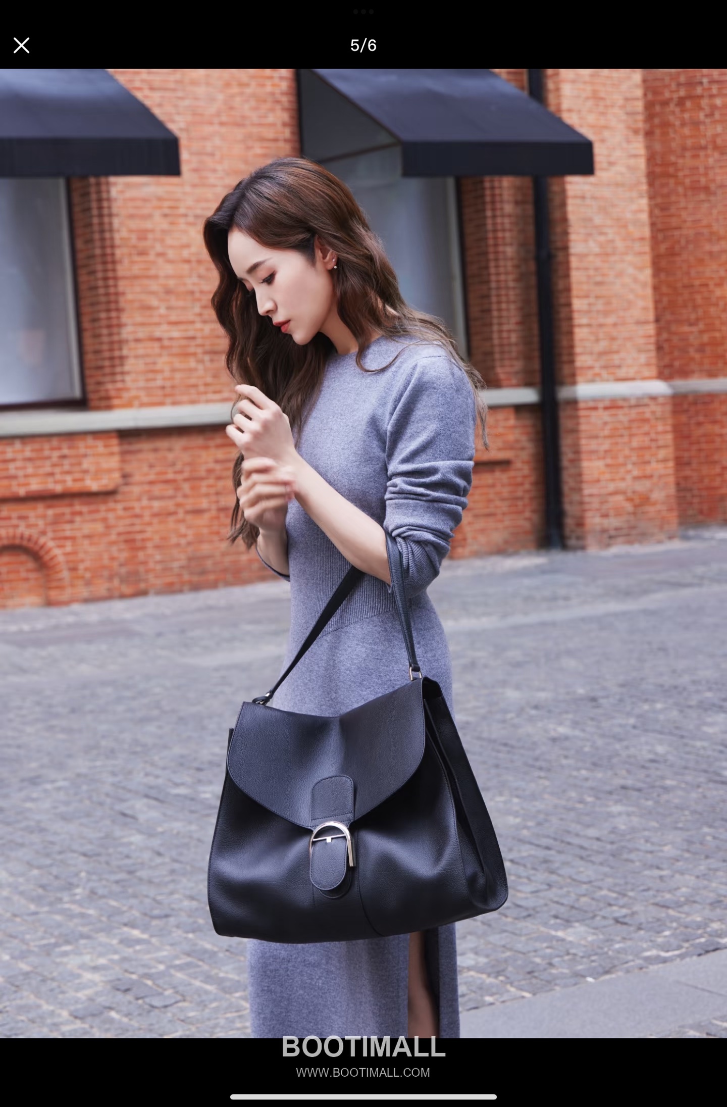 Delvaux Tempo Aluire Calfskin Tote Bag with Flap Strap Pocket Detail 델보 템포 알뤼르 카프스킨 토트백 플랩 스트랩 포켓 37.5cm 3