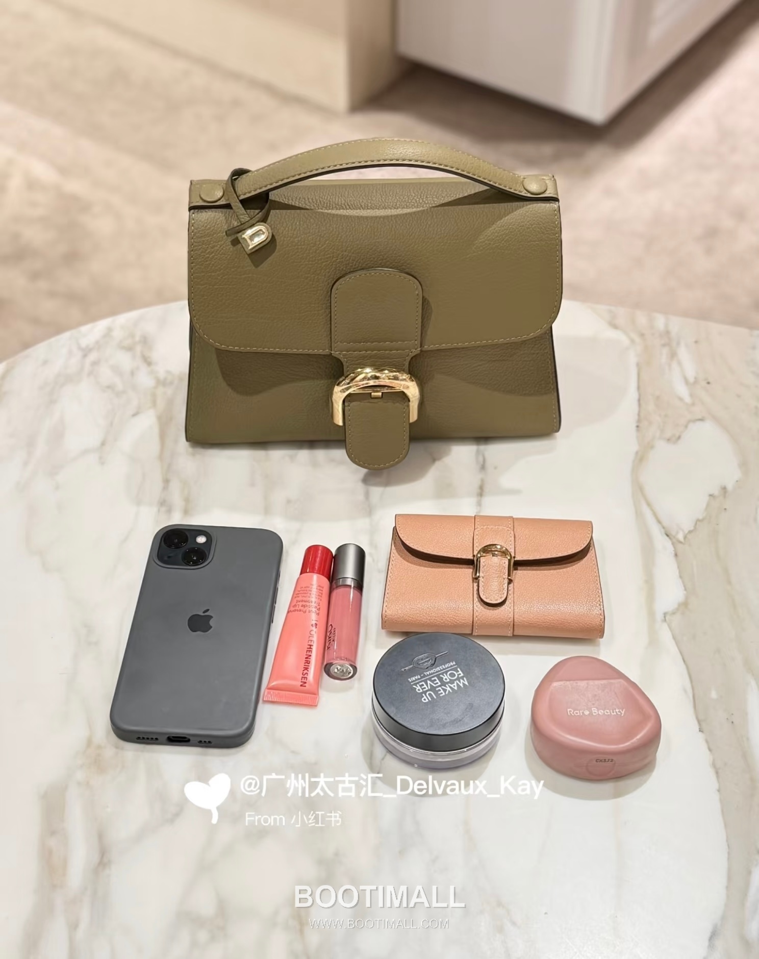 Delvaux Tempo Aluire Calfskin Tote Bag with Strap Flap Metal Detail 델보 템포 알뤼르 카프스킨 토트백 스트랩 플랩 메탈 23cm 1