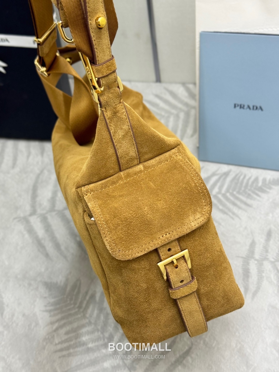 Prada Re-Nylon Calfskin Backpack with Multi Pocket Strap Detail 프라다 리나일론 카프스킨 멀티포켓 스트랩 1BC264 32cm 4