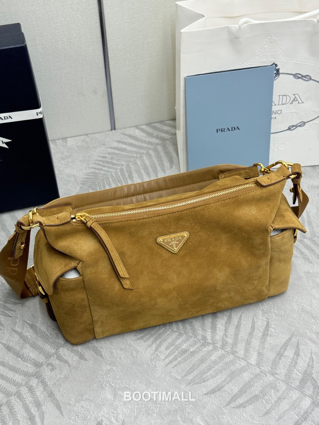 Prada Re-Nylon Calfskin Backpack with Multi Pocket Strap Detail 프라다 리나일론 카프스킨 멀티포켓 스트랩 1BC264 32cm 7