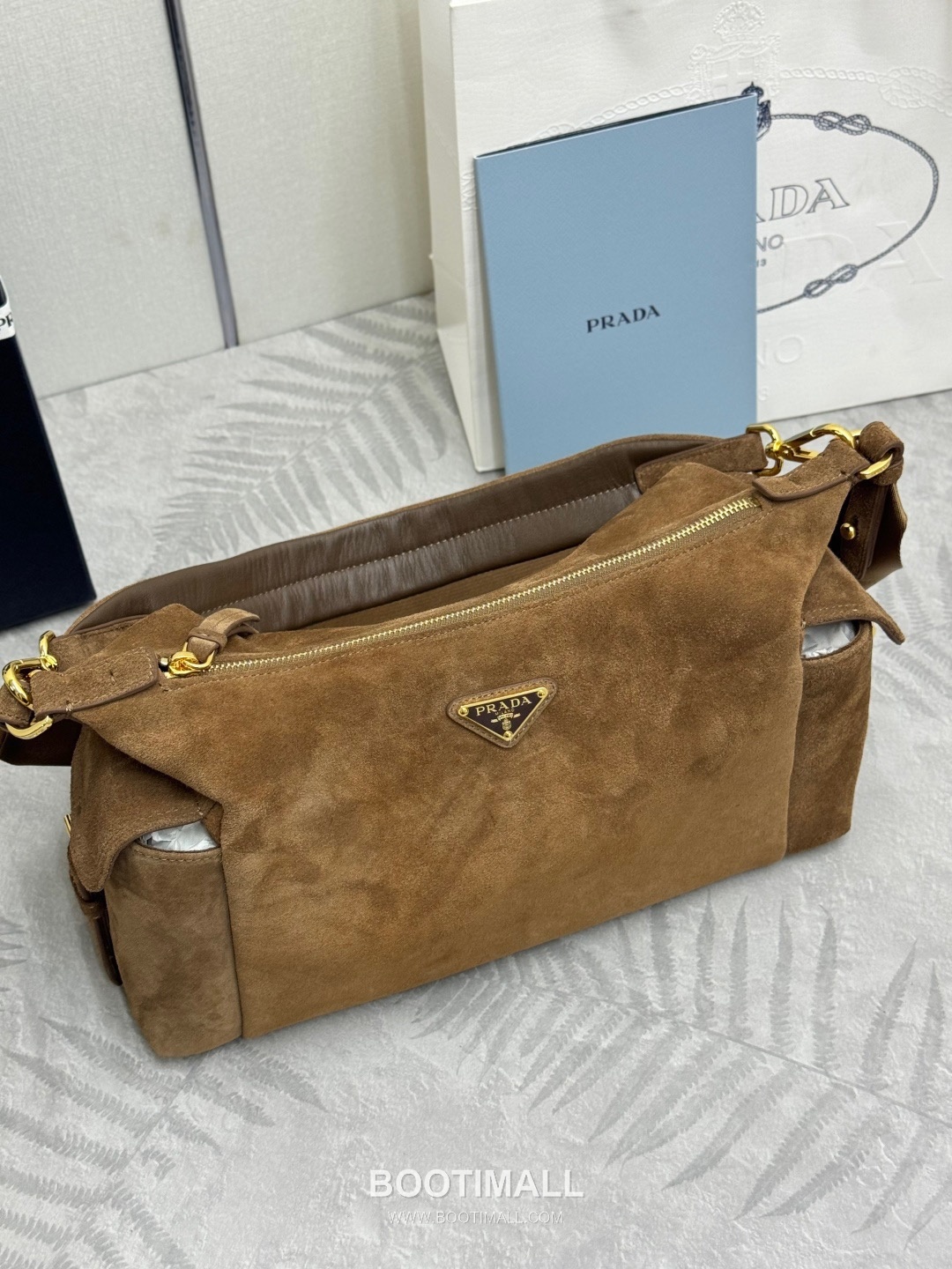 Prada Re-Nylon Calfskin Backpack with Multi Pocket Strap Detail 프라다 리나일론 카프스킨 멀티포켓 스트랩 1BC264 32cm 7