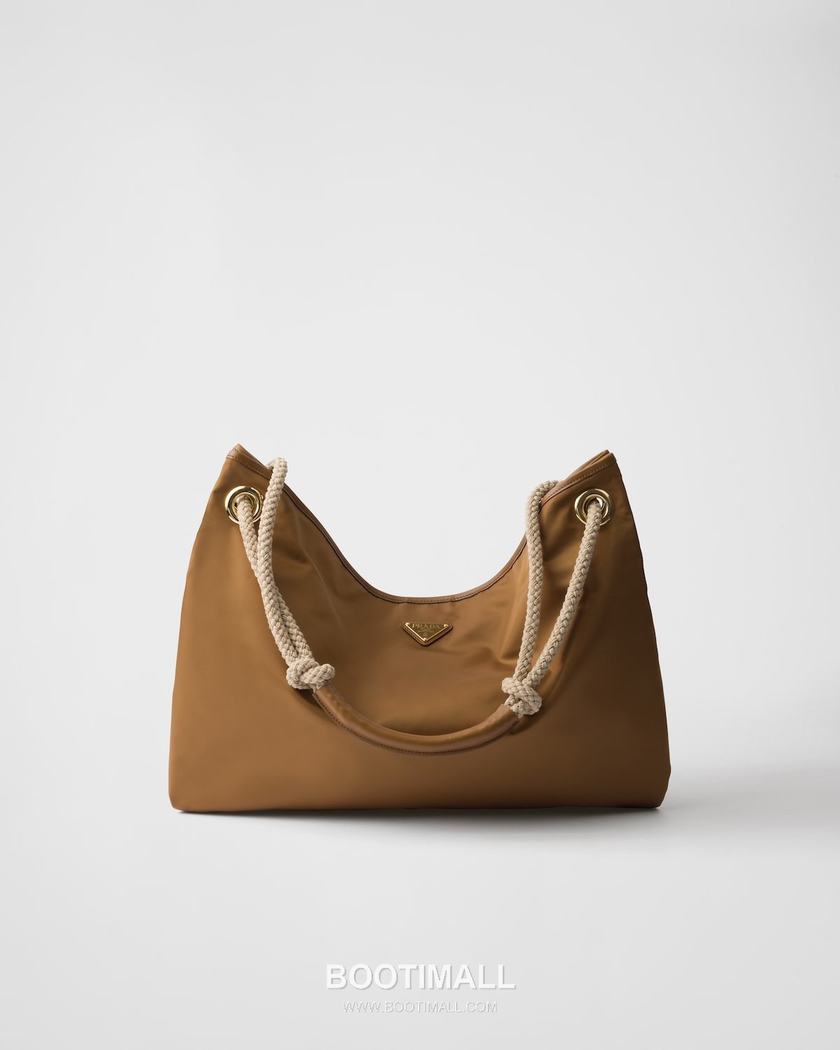 Prada Re-Nylon Oversize Tote Bag with Rope Handle Triangle Logo Detail 프라다 리나일론 로프 핸들 트라이앵글 로고 오버사이즈 토트백 1BC244 48cm 3