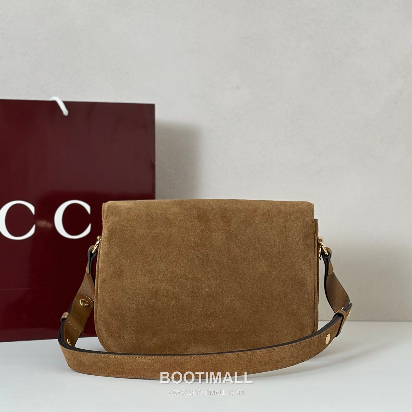 Gucci Suede Clutch Bag with Leather Trim Zip Detail 구찌 스웨이드 레더 트림 집 클러치백 847063 26cm 3