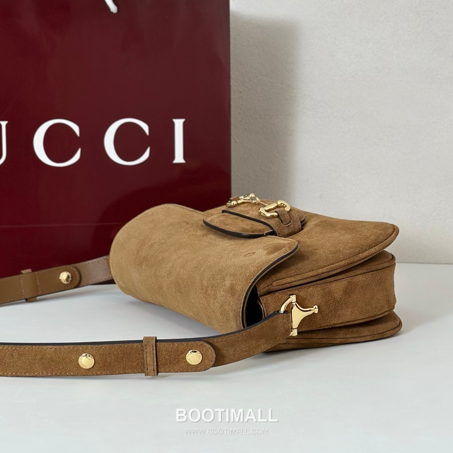 Gucci Suede Clutch Bag with Leather Trim Zip Detail 구찌 스웨이드 레더 트림 집 클러치백 847063 26cm 6