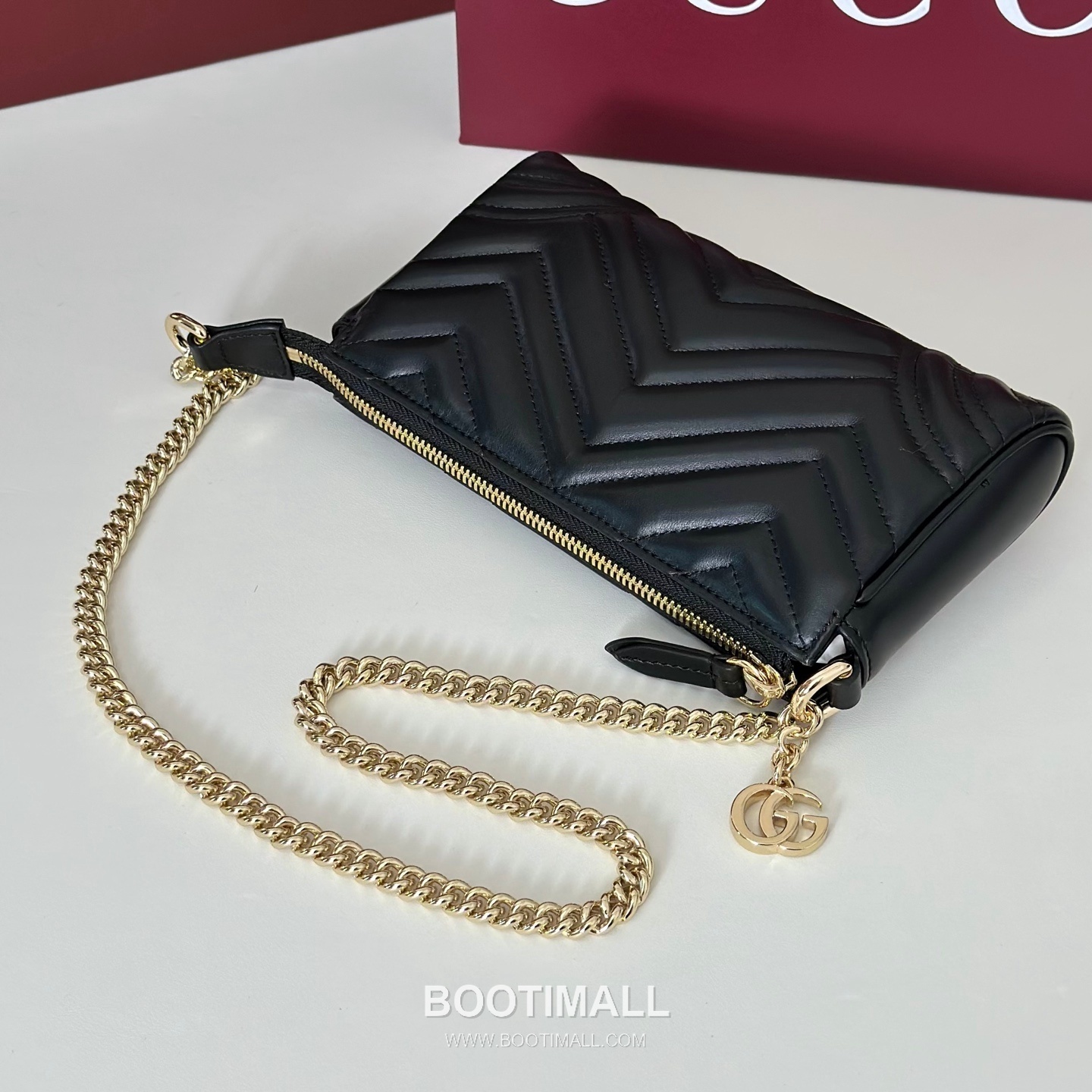 Gucci GG Supreme Canvas Wallet with Leather Trim Zip Detail 구찌 GG 수프림 캔버스 레더 트림 집 월렛 847589 20cm 5