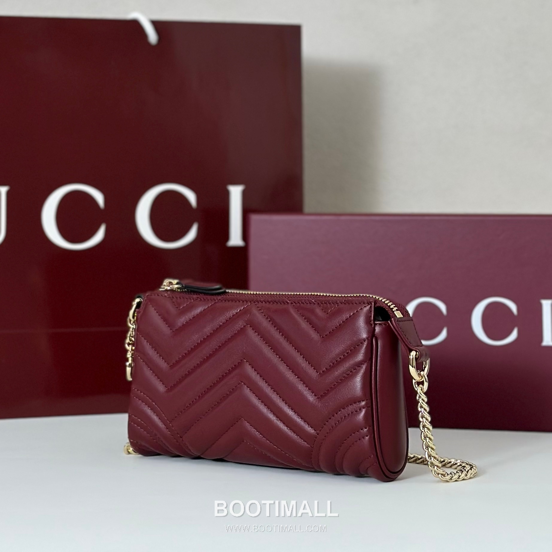 Gucci GG Supreme Canvas Wallet with Leather Trim Zip Detail 구찌 GG 수프림 캔버스 레더 트림 집 월렛 847589 20cm 2