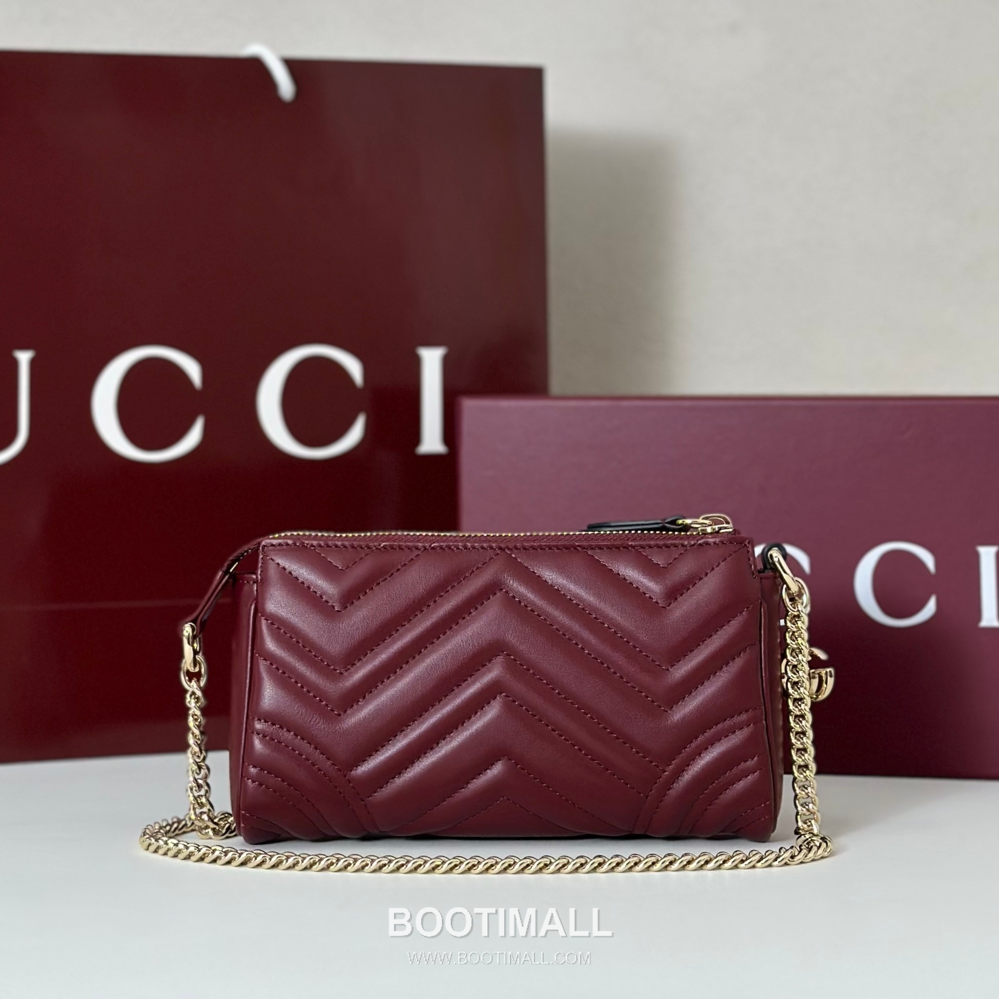 Gucci GG Supreme Canvas Wallet with Leather Trim Zip Detail 구찌 GG 수프림 캔버스 레더 트림 집 월렛 847589 20cm 3