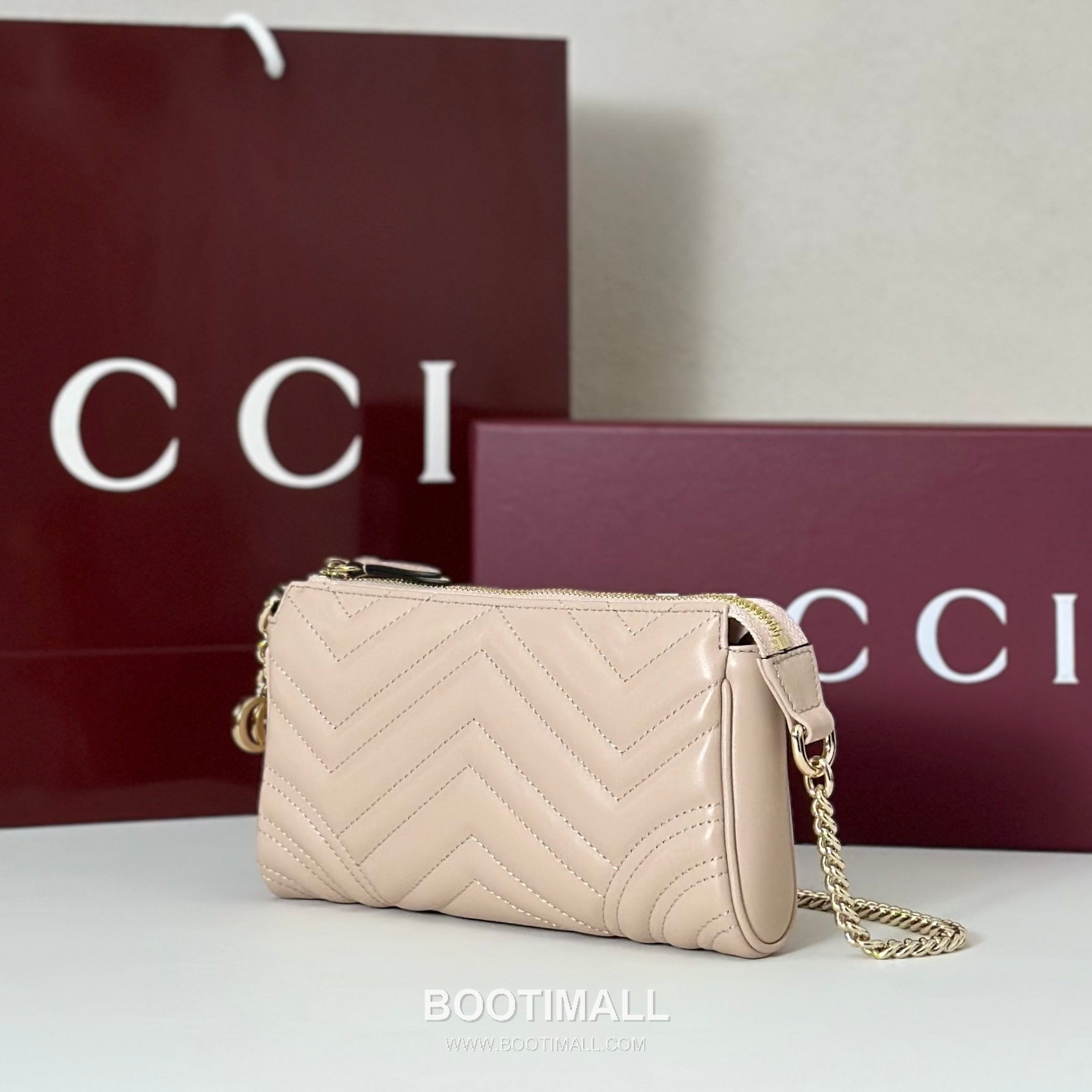 Gucci GG Supreme Canvas Wallet with Leather Trim Zip Detail 구찌 GG 수프림 캔버스 레더 트림 집 월렛 847589 20cm 2