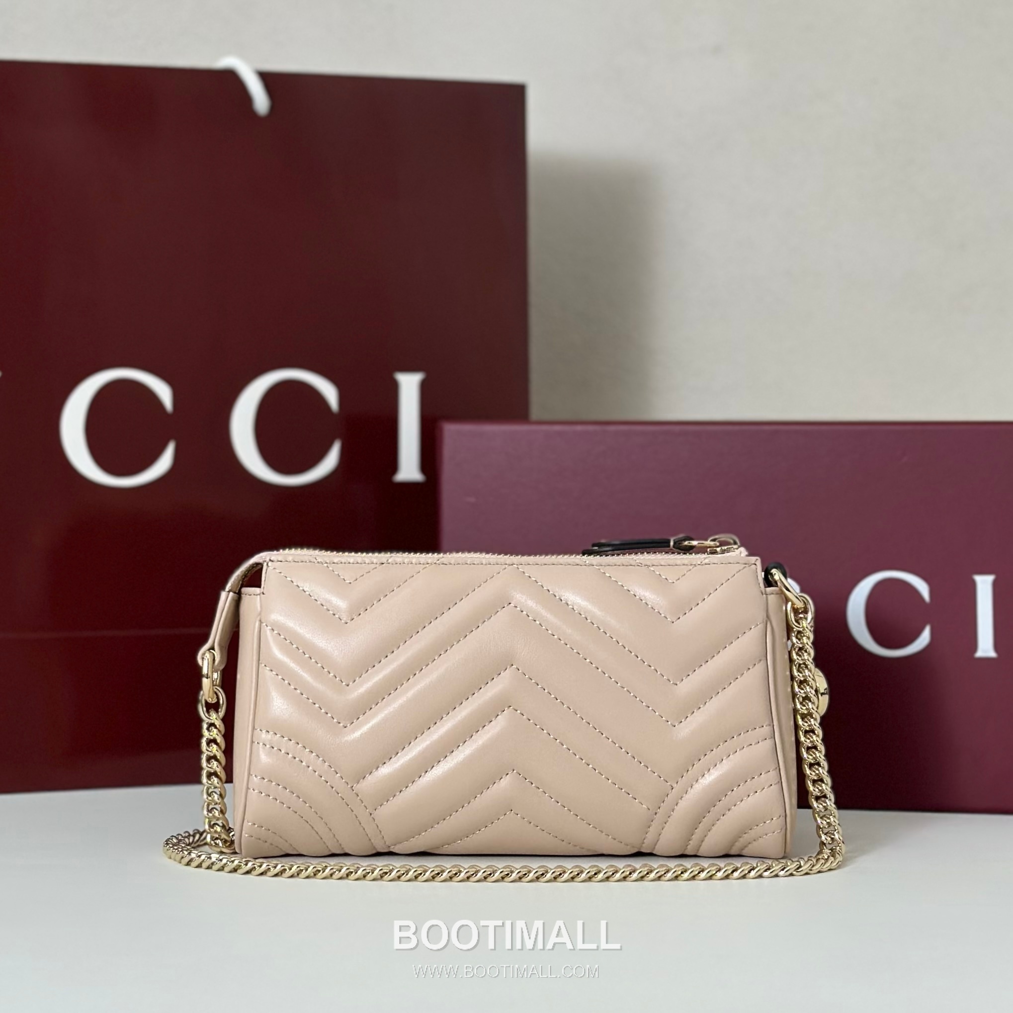 Gucci GG Supreme Canvas Wallet with Leather Trim Zip Detail 구찌 GG 수프림 캔버스 레더 트림 집 월렛 847589 20cm 3