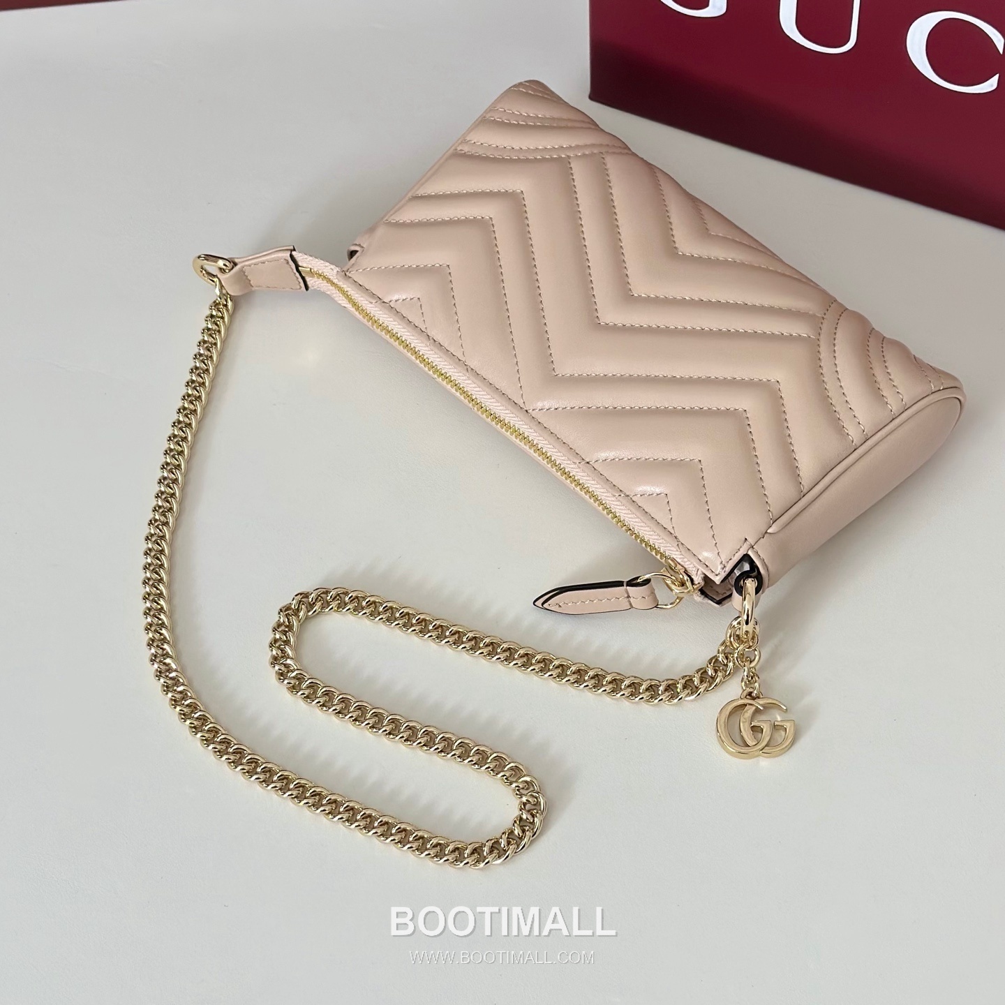 Gucci GG Supreme Canvas Wallet with Leather Trim Zip Detail 구찌 GG 수프림 캔버스 레더 트림 집 월렛 847589 20cm 5
