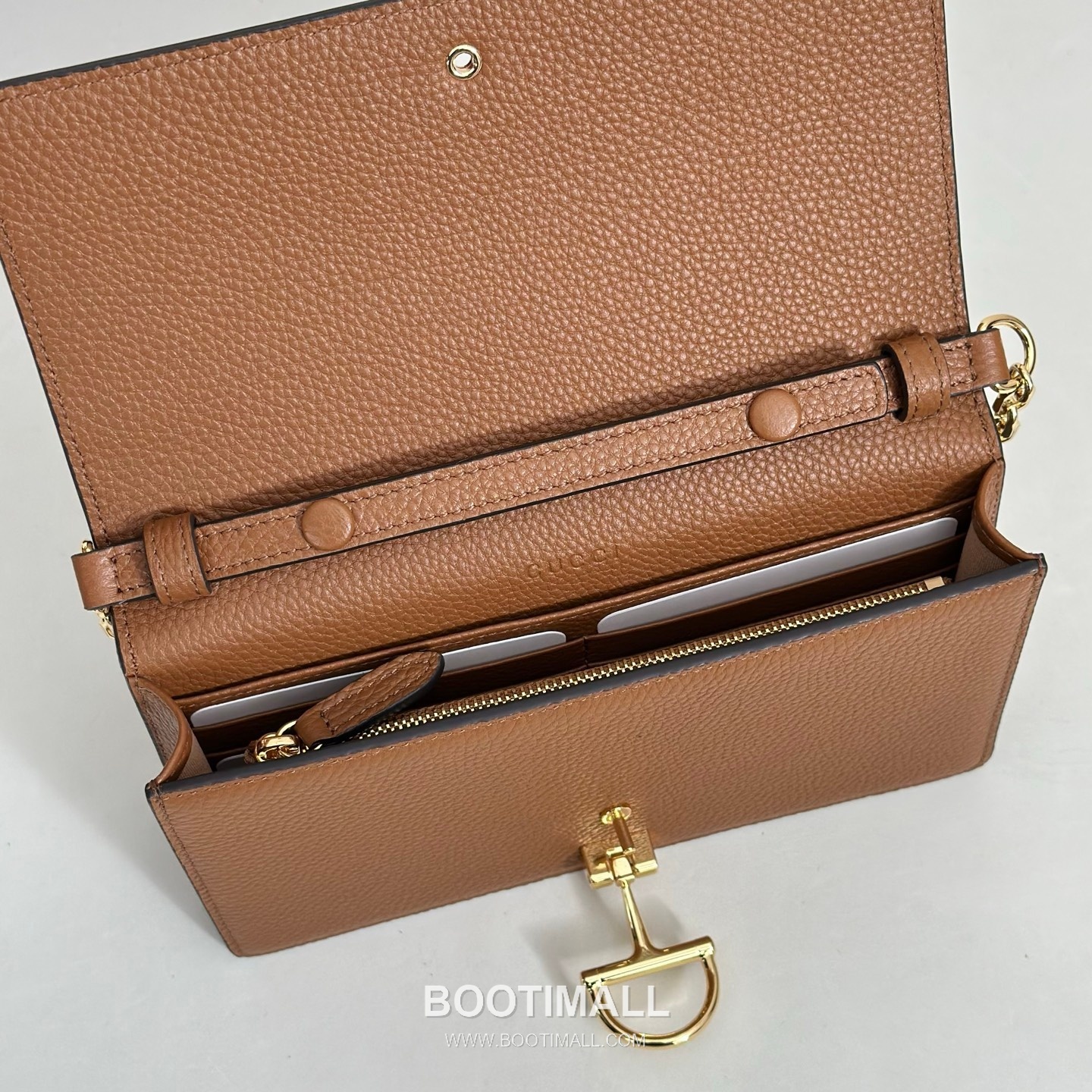 Gucci Grain Calfskin Wallet with Leather Zip Detail 구찌 그레인 카프스킨 레더 집 월렛 855654 20cm 6