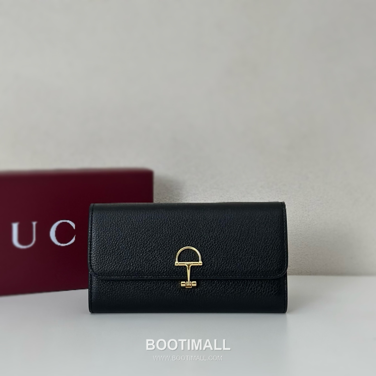 Gucci GG Supreme Canvas Wallet with Leather Trim Zip Detail 구찌 GG 수프림 캔버스 레더 트림 집 월렛 828147 19cm 1