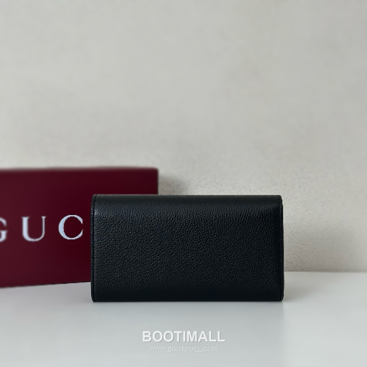 Gucci GG Supreme Canvas Wallet with Leather Trim Zip Detail 구찌 GG 수프림 캔버스 레더 트림 집 월렛 828147 19cm 2
