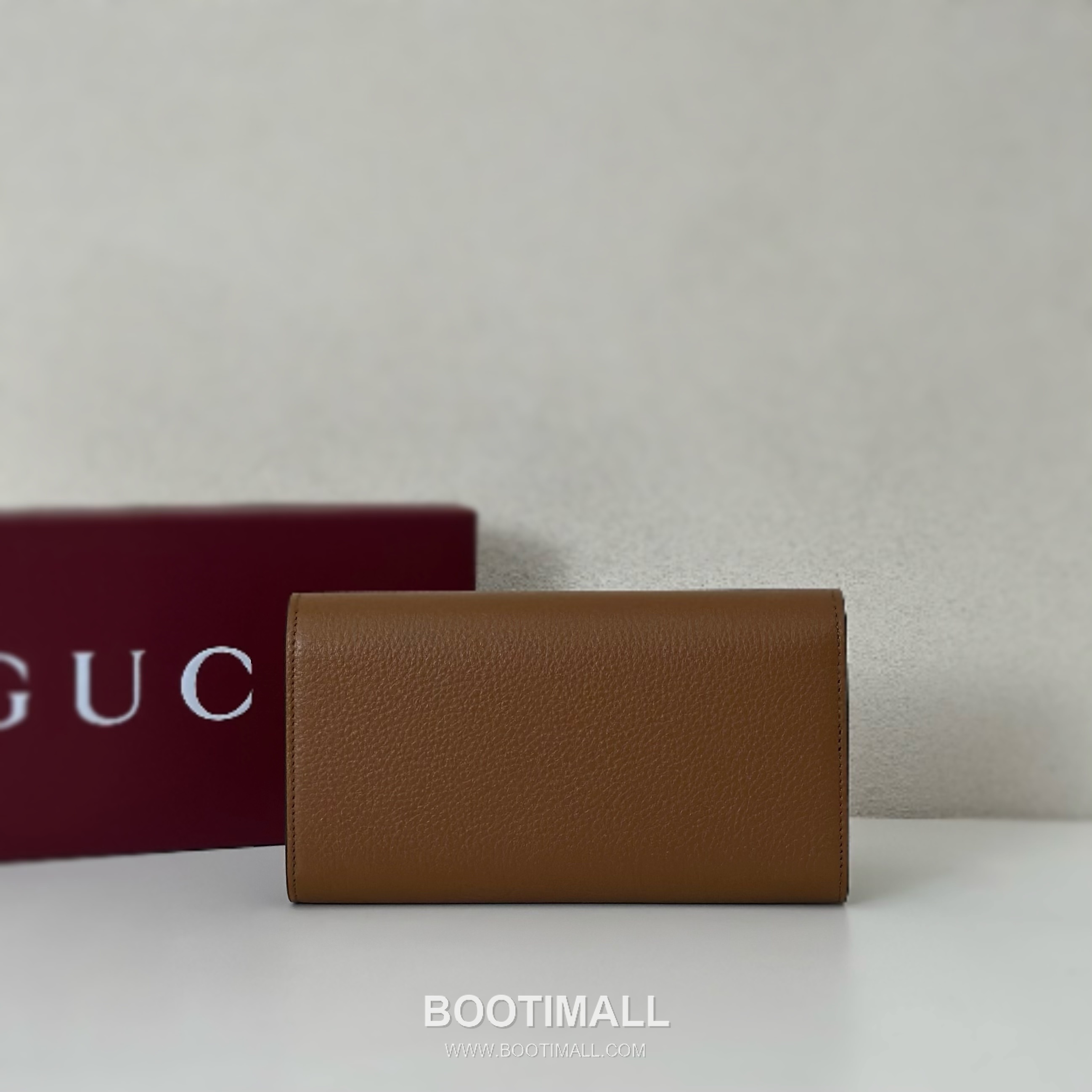 Gucci GG Supreme Canvas Wallet with Leather Trim Zip Detail 구찌 GG 수프림 캔버스 레더 트림 집 월렛 828147 19cm 2
