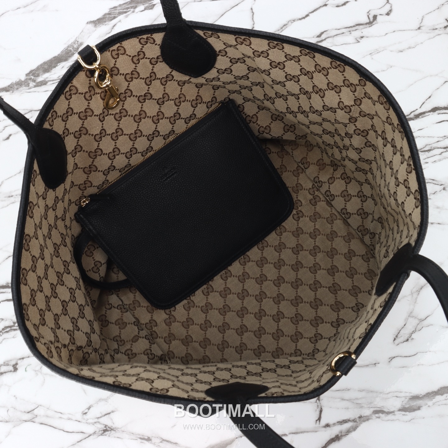 Gucci Leather Tote Bag with Adjustable Structure Zip Detail 구찌 레더 어저스터블 구조 집 토트백 839112 50cm 9