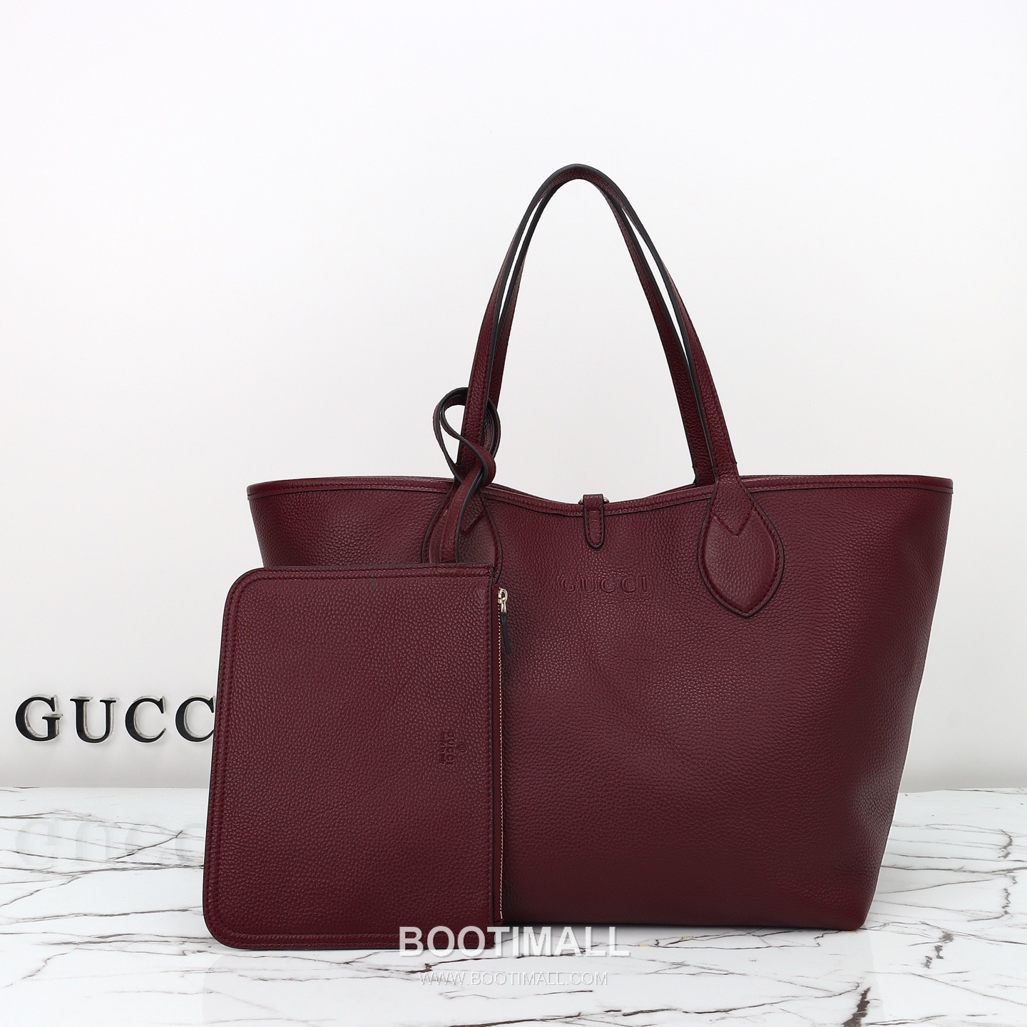 Gucci Leather Tote Bag with Adjustable Structure Zip Detail 구찌 레더 어저스터블 구조 집 토트백 839112 50cm 9