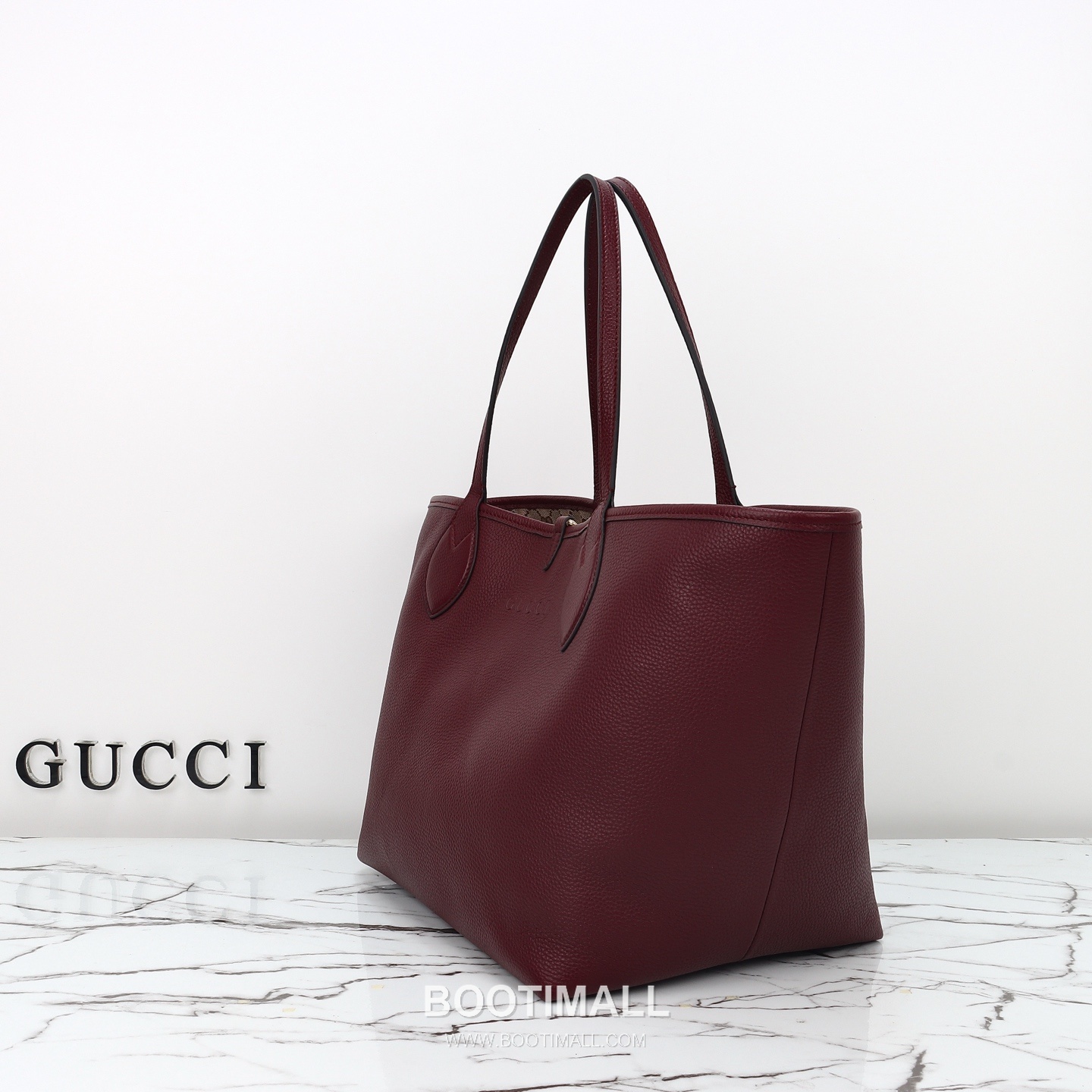 Gucci Leather Tote Bag with Adjustable Structure Zip Detail 구찌 레더 어저스터블 구조 집 토트백 839112 50cm 11