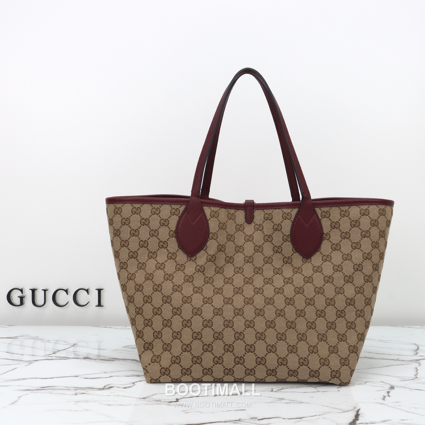 Gucci Leather Tote Bag with Adjustable Structure Zip Detail 구찌 레더 어저스터블 구조 집 토트백 839112 50cm 12