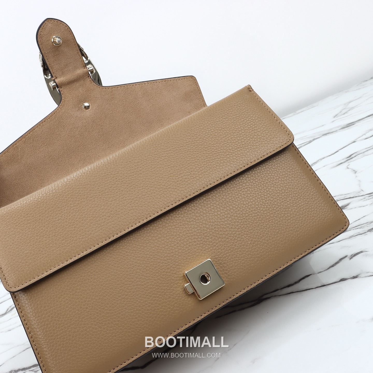 Gucci Calfskin Shoulder Bag with Leather Strap Zip Detail 구찌 카프스킨 레더 스트랩 집 숄더백 795005 28cm 6