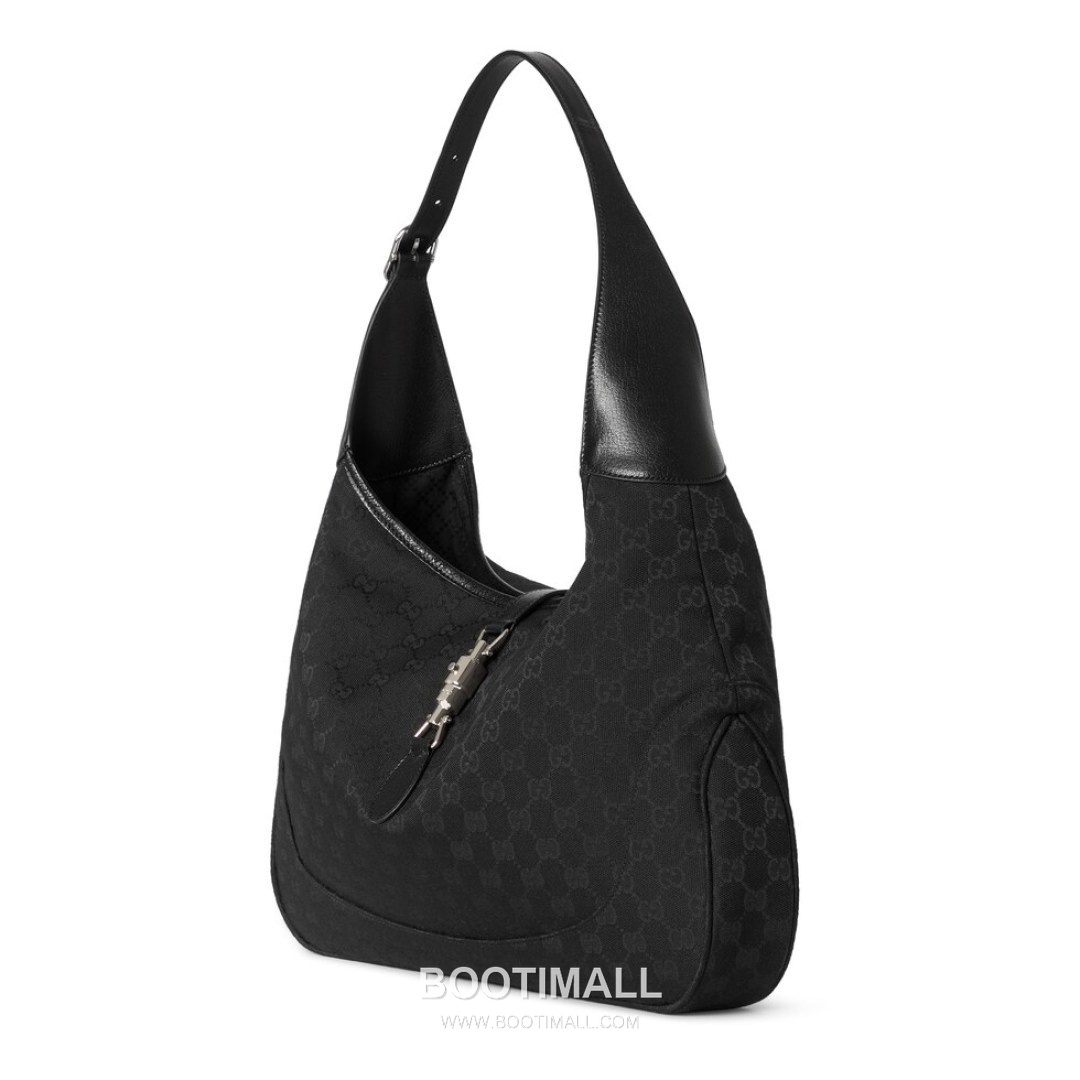 Gucci GG Canvas Tote Bag with Leather Trim Zip Detail 구찌 GG 캔버스 레더 트림 집 토트백 863279 40cm 2