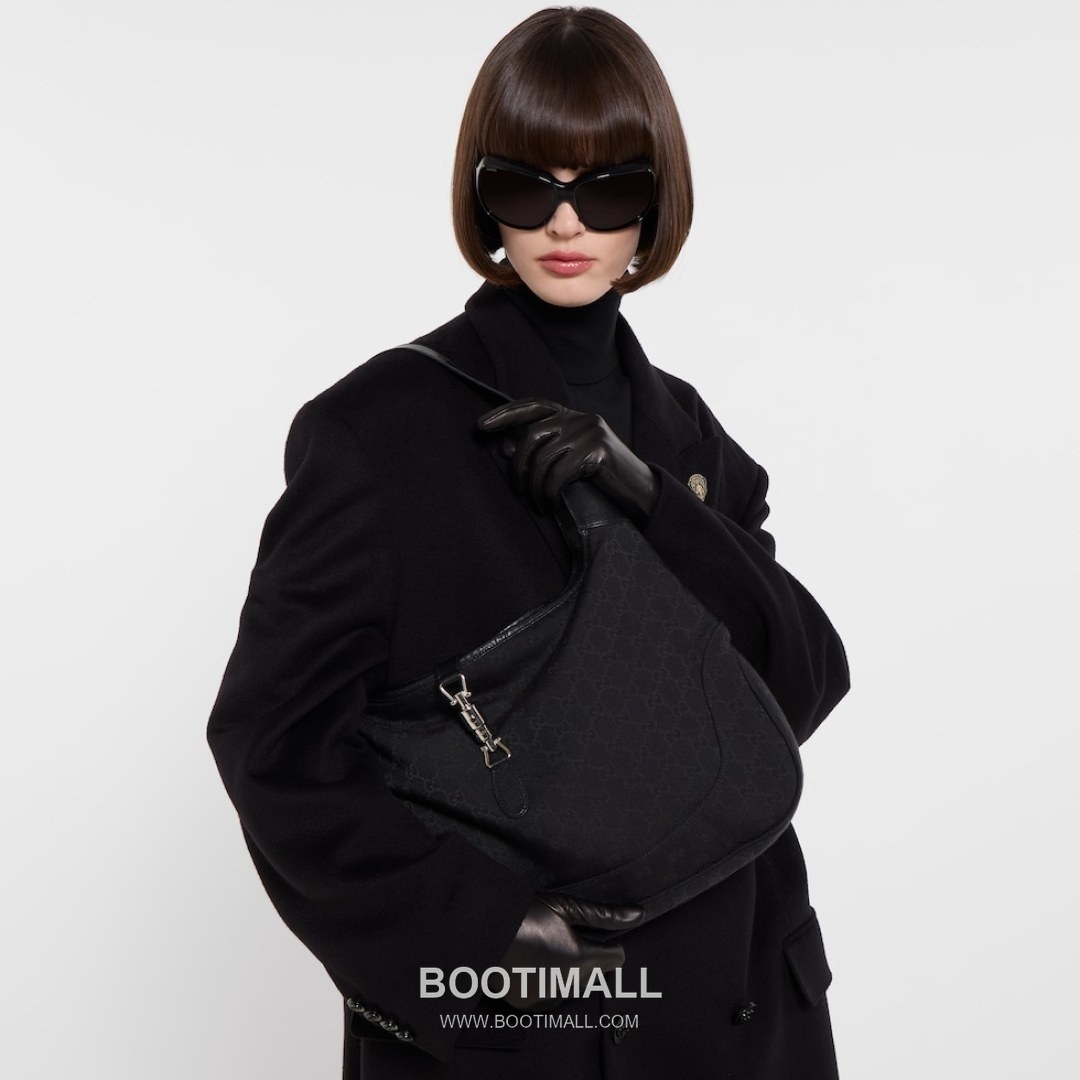 Gucci GG Canvas Tote Bag with Leather Trim Zip Detail 구찌 GG 캔버스 레더 트림 집 토트백 863279 40cm 5