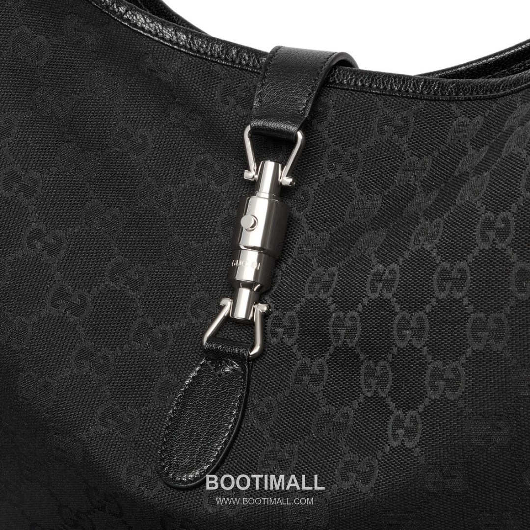 Gucci GG Canvas Tote Bag with Leather Trim Zip Detail 구찌 GG 캔버스 레더 트림 집 토트백 863279 40cm 6