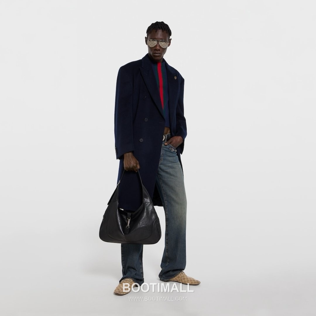 Gucci GG Canvas Tote Bag with Leather Trim Zip Detail 구찌 GG 캔버스 레더 트림 집 토트백 863279 40cm 6