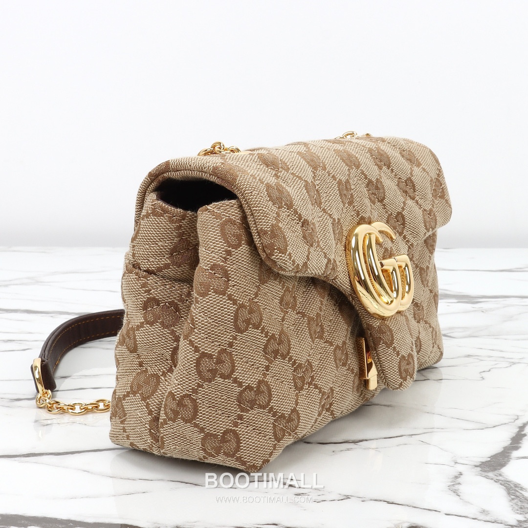 Gucci GG Canvas Crossbody Bag with Leather Trim Strap Zip Detail 구찌 GG 캔버스 레더 트림 스트랩 집 크로스바디백 867360 18.5cm 8