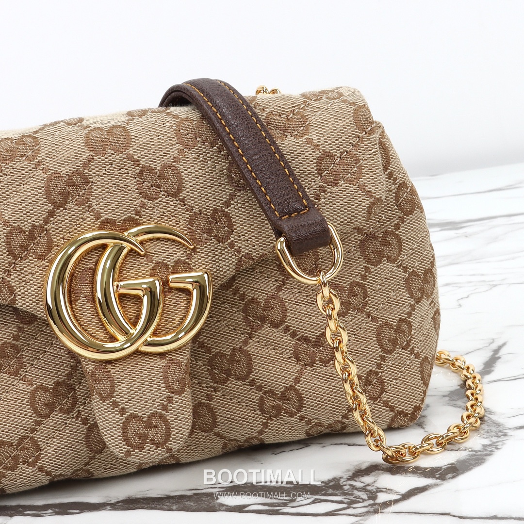 Gucci GG Canvas Crossbody Bag with Leather Trim Strap Zip Detail 구찌 GG 캔버스 레더 트림 스트랩 집 크로스바디백 867360 18.5cm 10