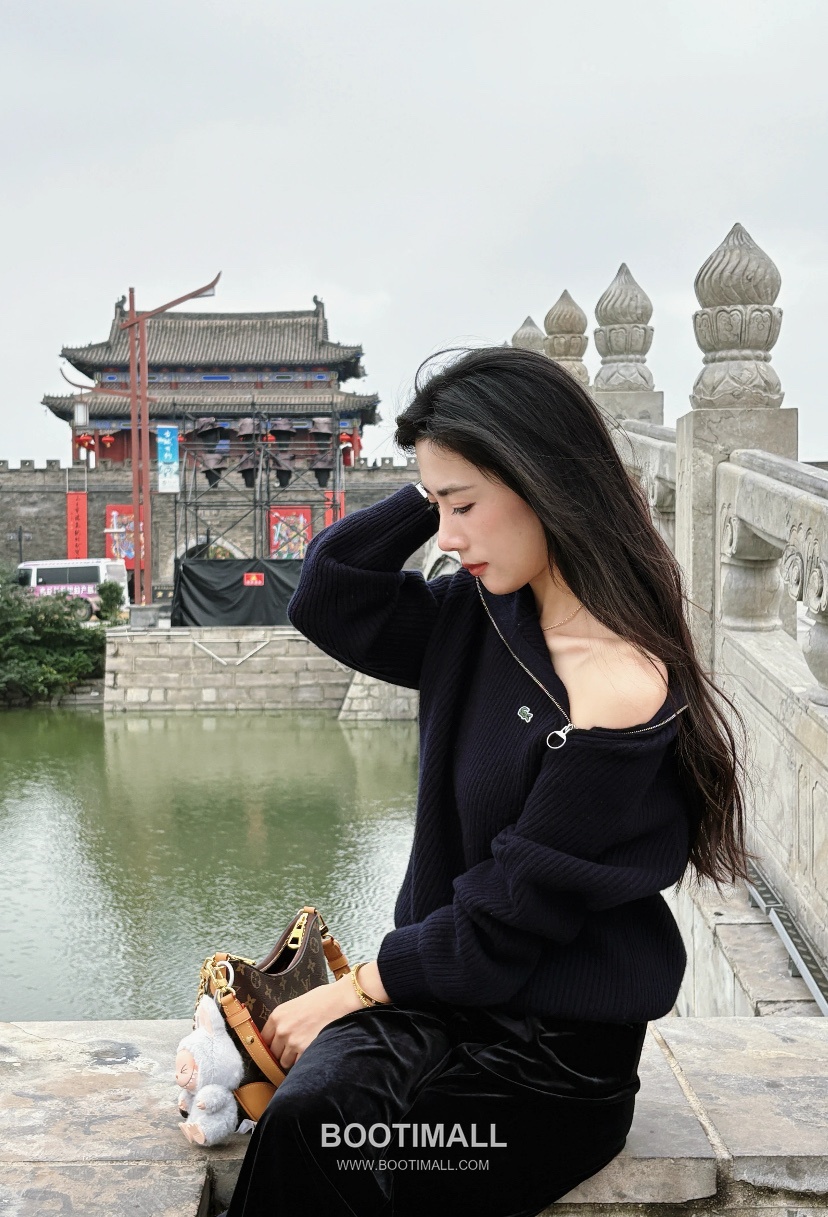 Lacoste Half Zip Knit Cotton Sweater Embroidered Crocodile Logo 니트 스웨터 라코스테 하프집 코튼 니트 스웨터 자수 로고 31193 8