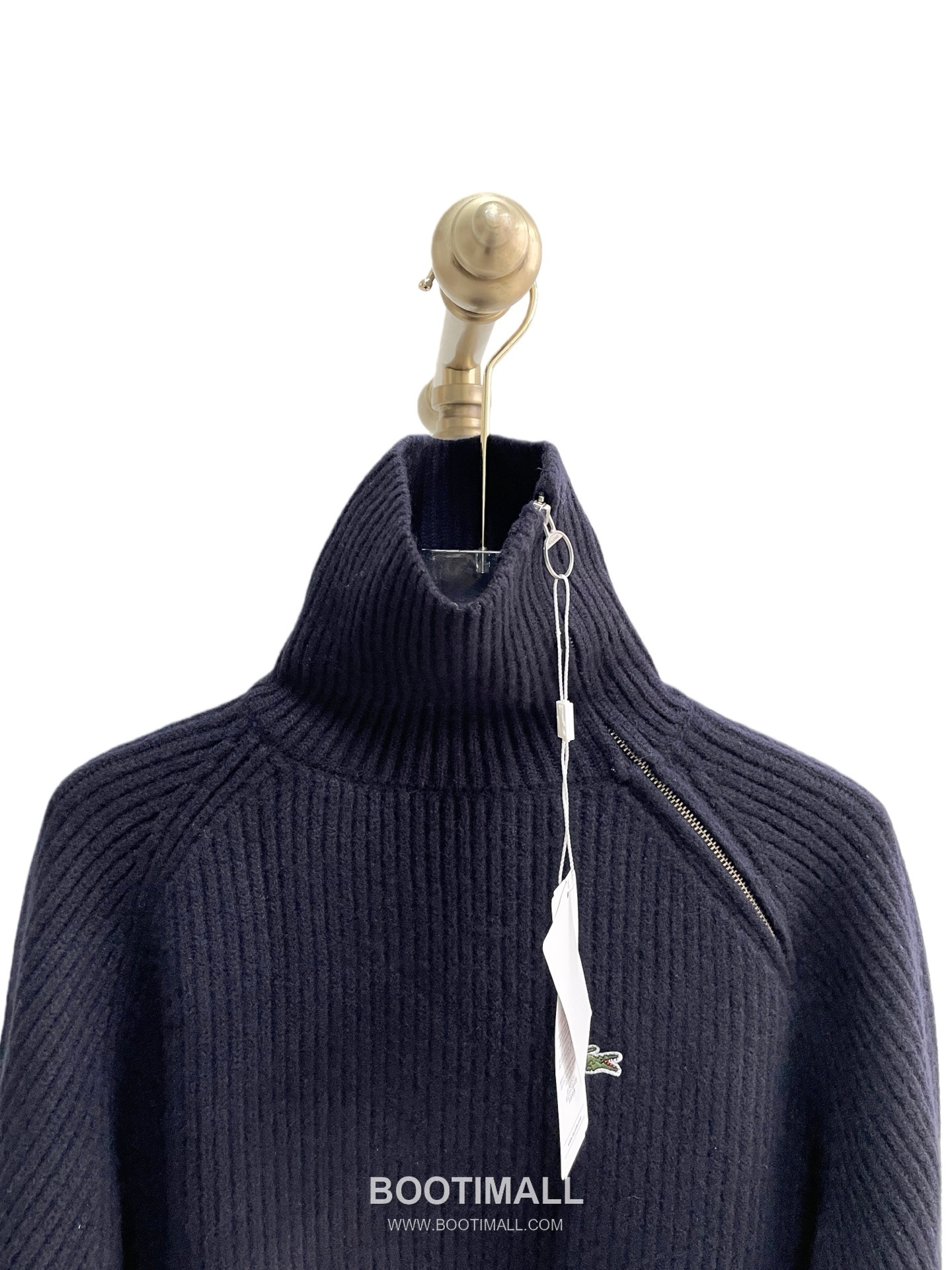 Lacoste Half Zip Knit Cotton Sweater Embroidered Crocodile Logo 니트 스웨터 라코스테 하프집 코튼 니트 스웨터 자수 로고 31193 11