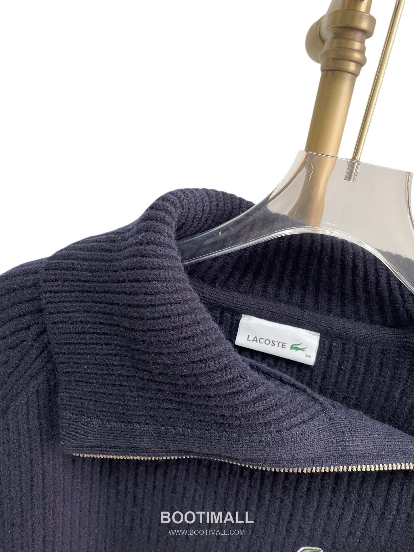 Lacoste Half Zip Knit Cotton Sweater Embroidered Crocodile Logo 니트 스웨터 라코스테 하프집 코튼 니트 스웨터 자수 로고 31193 14