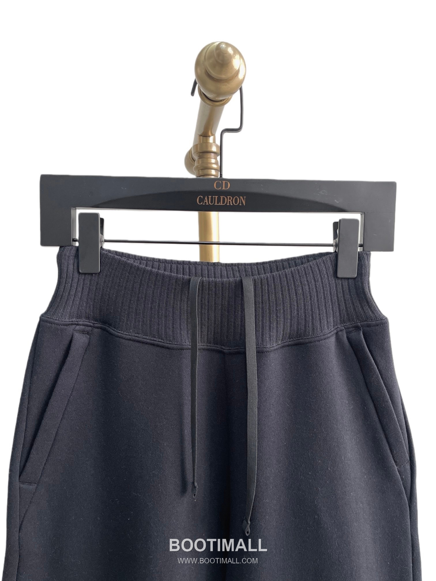 Alo Yoga High Waist Knit Wide Leg Sweatpants Fleece Patchwork Logo 알로요가 하이웨이스트 니트 와이드레그 스웨트팬츠 플리스 로고 10026 10