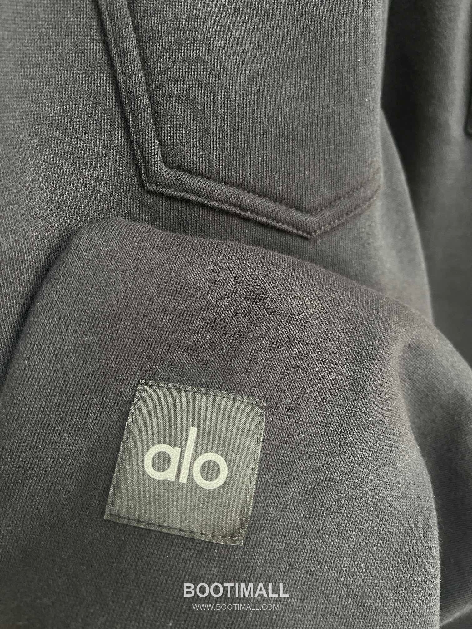 Alo Yoga High Waist Knit Wide Leg Sweatpants Fleece Patchwork Logo 알로요가 하이웨이스트 니트 와이드레그 스웨트팬츠 플리스 로고 10026 13